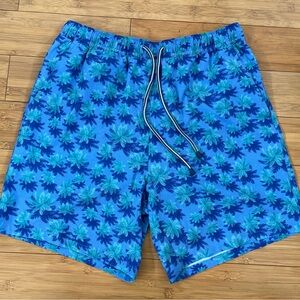Peter Millar Swim Trunks Palm Trees Aerial NEW Koozie $100
